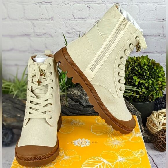 NIB Yellow Box Platon Sneaker Boots - Picture 1 of 10